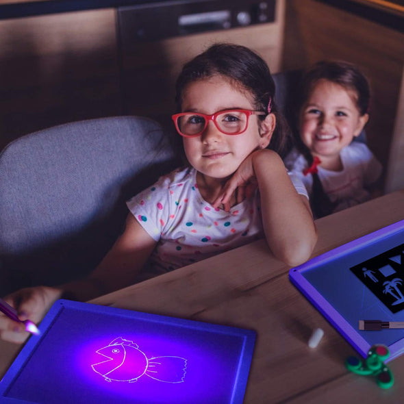 Kids Night Light Drawing Board Tablet