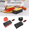 Grill Cheese Raclette Set Non-stick Griller Mini BBQ Cheese Board